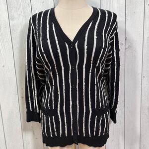 Torrid Disney Nightmare Before Christmas Punk Gothic Jack Cardigan‎ Sweater 2X